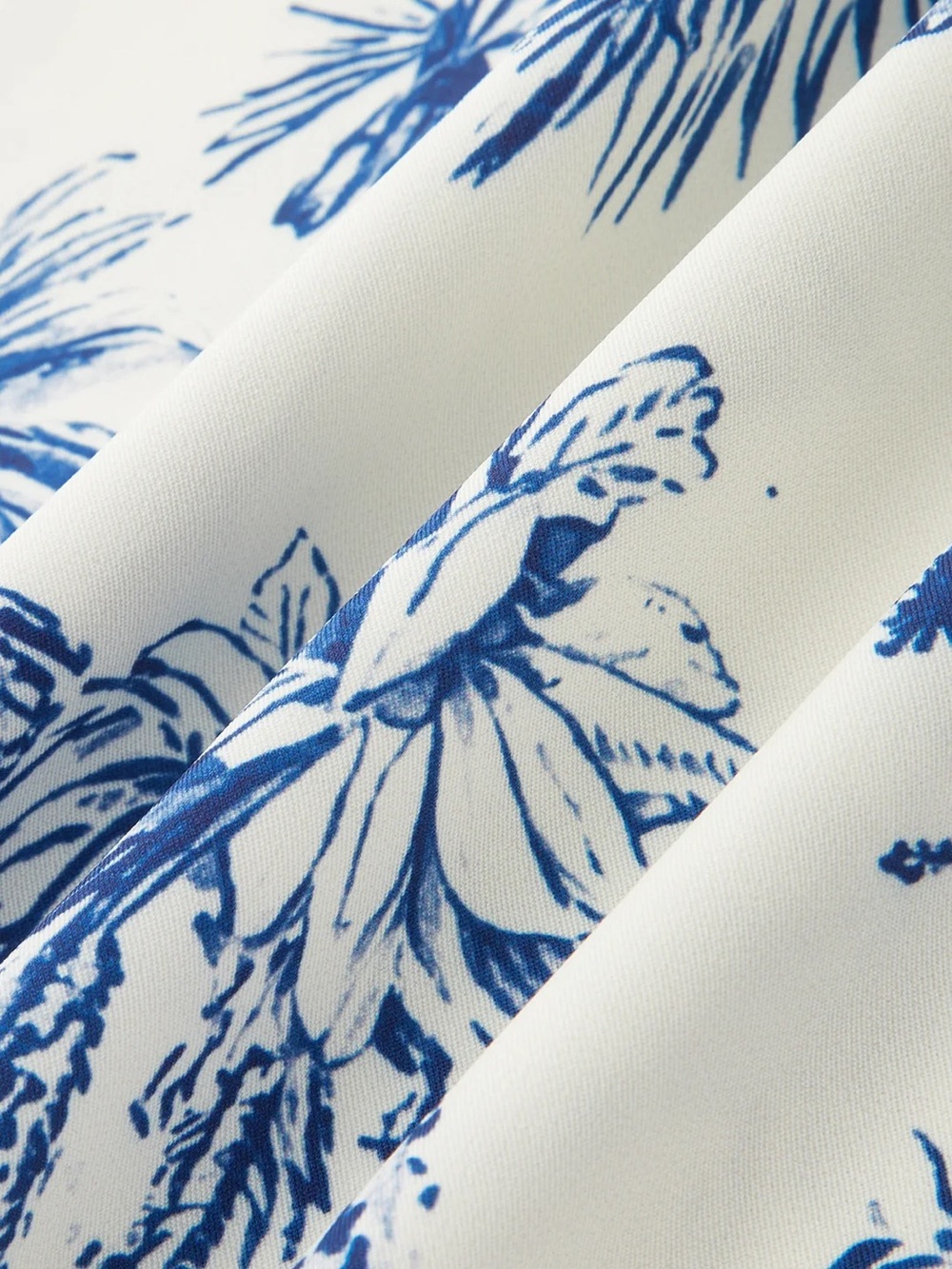 290 Tropical Print Cutout Sleeveless Maxi Dress - Picture 4 of 5